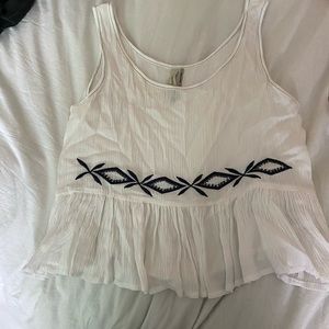 White tank top size s